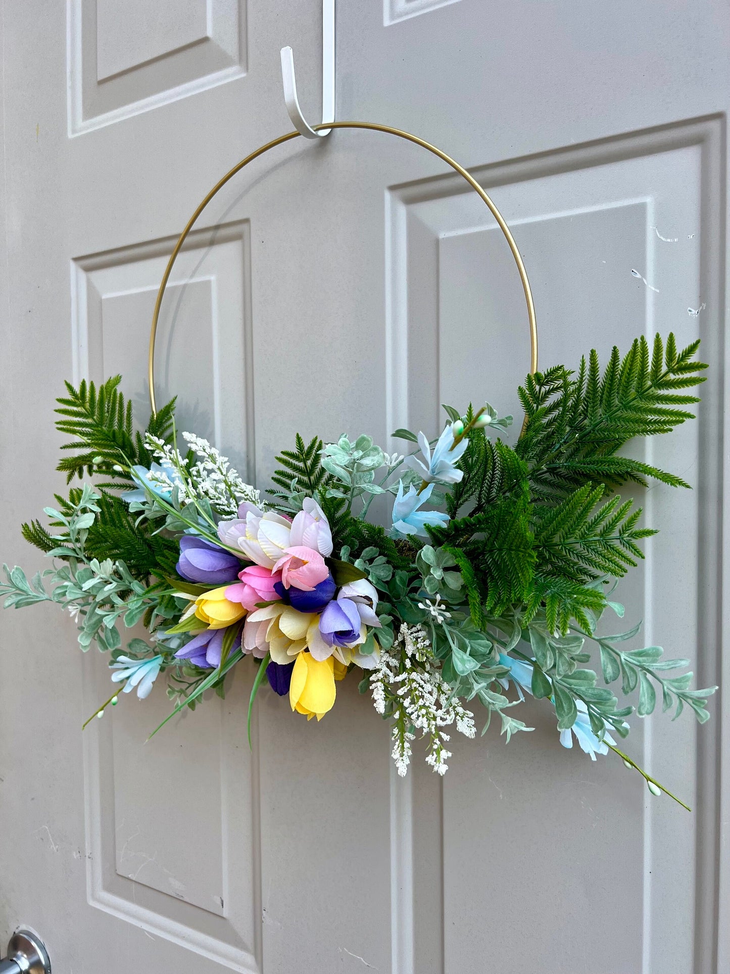 Spring Tulip Wreath