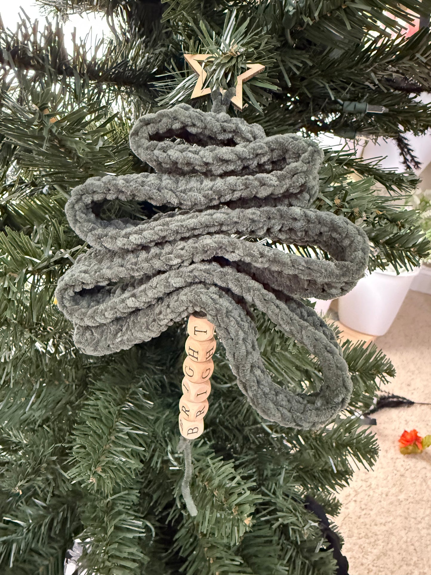 Crochet ornament