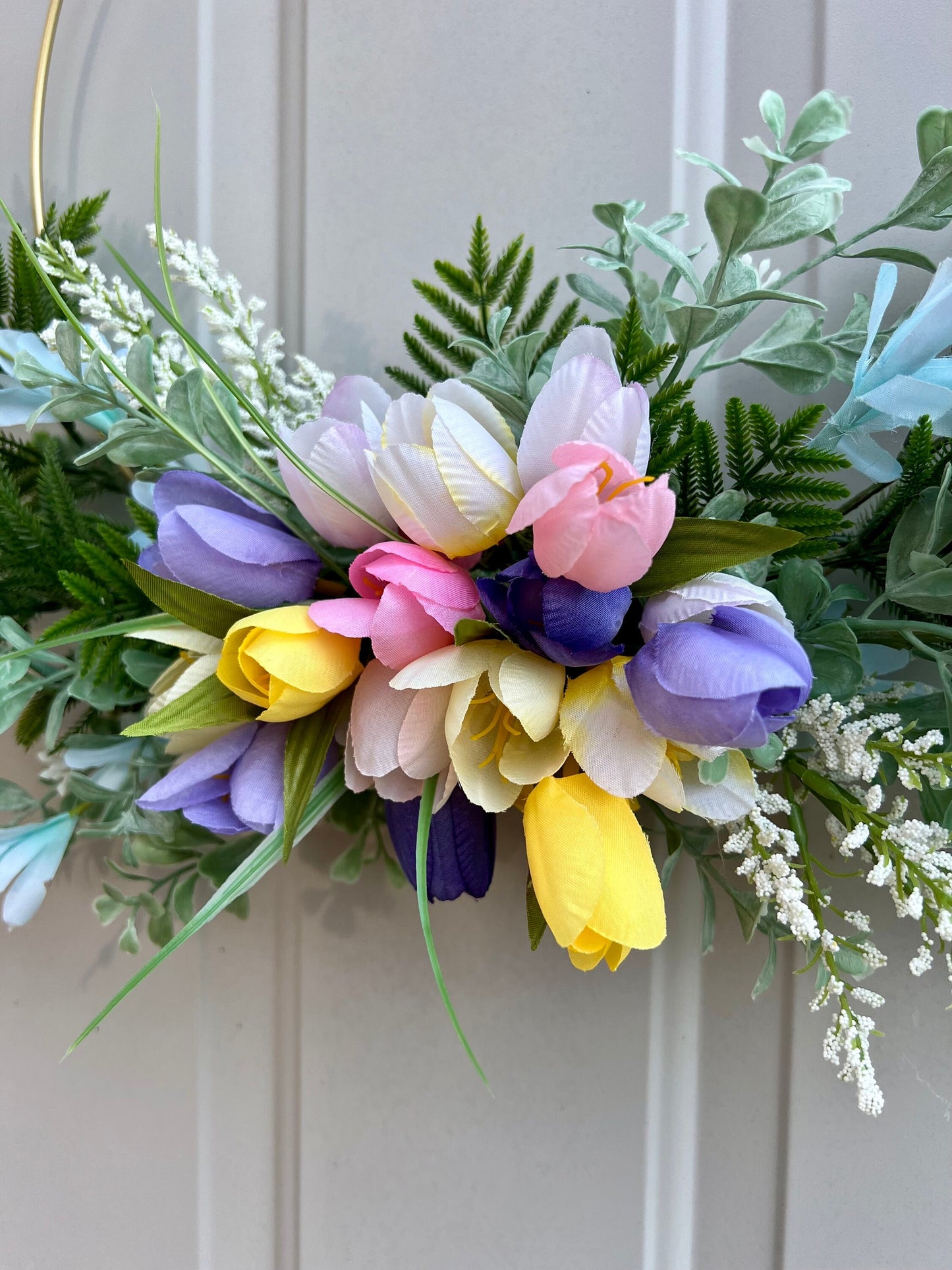 Spring Tulip Wreath